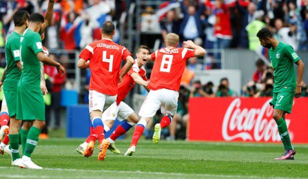 Dünya Kupası'nın açılış maçında gol şov!