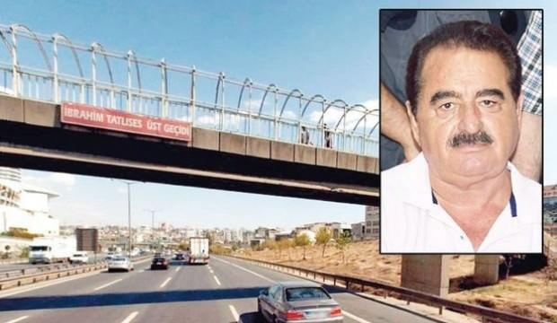 İbrahim Tatlıses'in adı üstgeçide verildi!
