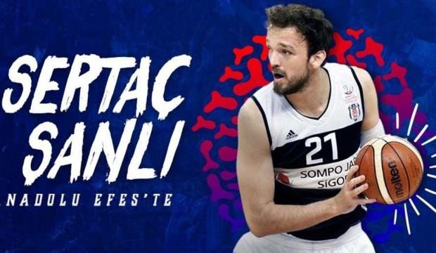 Sertaç Şanlı, Anadolu Efes'te
