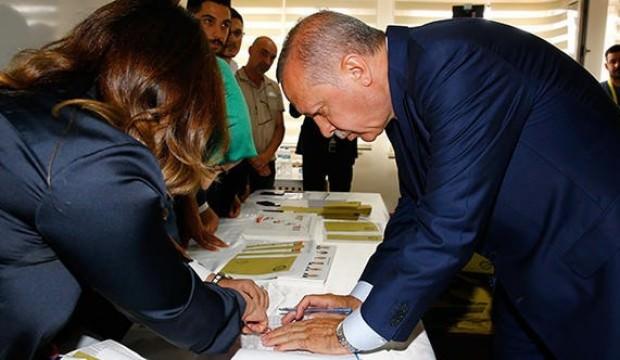 Erdoğan'ın oy kullandığı sandıkta sayım bitti!