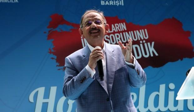 Bakan açıkladı: Daireleri biz yapacağız
