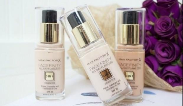 Max Factor Facefinity 3ü 1 Arada fondöten incelemesi Max Factor Facefinity 3ü 1 Arada fondöten incelemesi