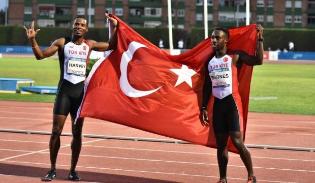 100 metrede altın ve gümüş Türkiye'nin!