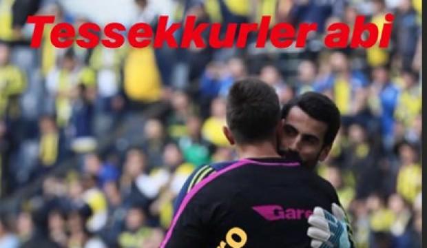 Kaleci Volkan'dan alkış alan hareket