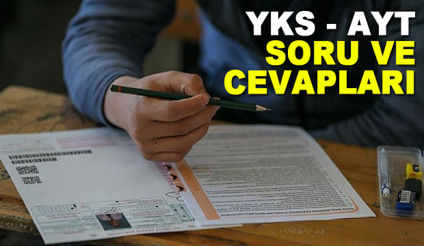 2018 YKS - AYT (Alan Yeterlilik Testi) soru ve cevapları! ÖSYM sorgu ekranı