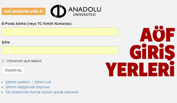 21 Temmuz bütünleme AÖF 3.ders sınav giriş yerleri belli oldu mu?