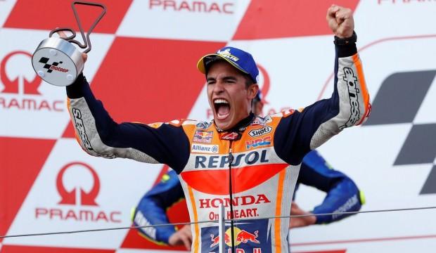 Almanya'da zafer Marc Marquez'in
