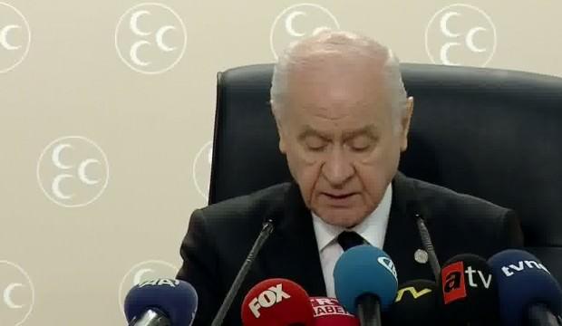 BahÃ§eli aÃ§Ä±kladÄ±: Yasa teklifi sunacaÄÄ±z