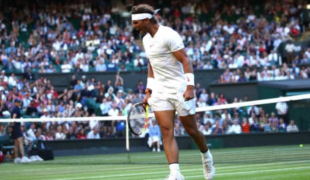 Nadal Wimbledon'da yarı finalde