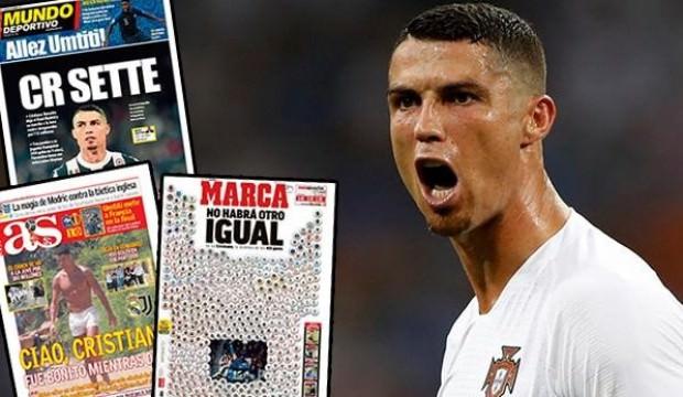 Ronaldo transferi Avrupa basınında!