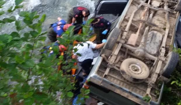 Trabzon'un Araklı ilçesinde feci kaza: 2 ölü!