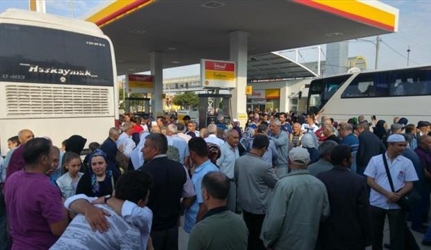 Sandıklılı hacı adayları uğurlandı