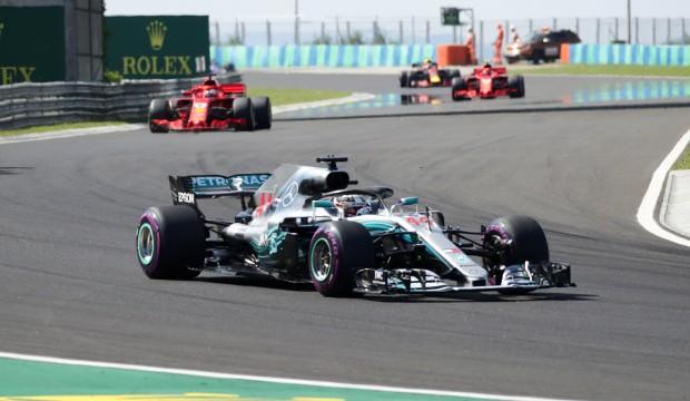 Macaristan'da kazanan Hamilton oldu!