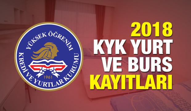 2018 Üniversite için KYK yurt ve burs kayıtları başlama tarihleri!