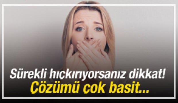 Hıçkırığa kesin çözüm Hıçkırığa kesin çözüm