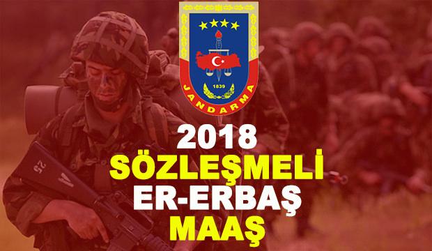 Sözleşmeli Er ve Erbaş maaşları kaç TL? (2018)