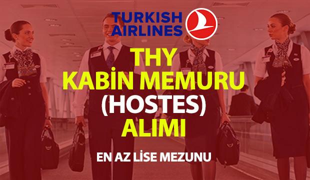 THY en az lise mezunu kabin memuru (hostes) alımı! Başvuru şartları neler?