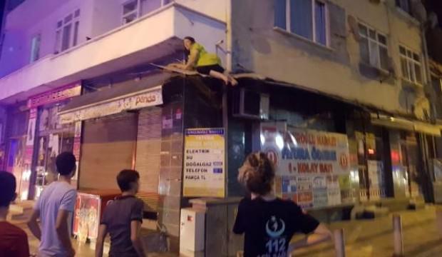 Kadını o halde görenler şaşırıp kaldı