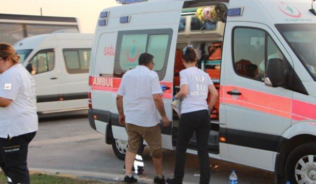 Antalya'da kaza: 19 İsrailli yaralandı