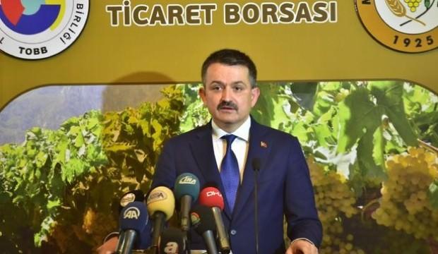 Bakan Pakdemirli'den dolar açıklaması