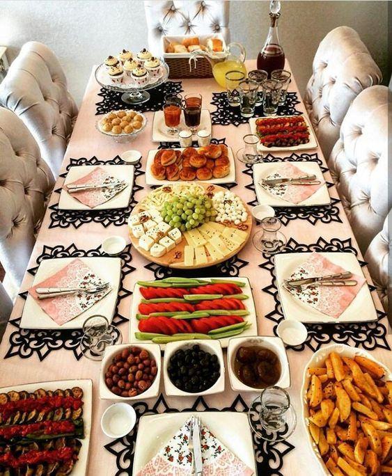 Farklı sofra sunumları Farklı sofra sunumları