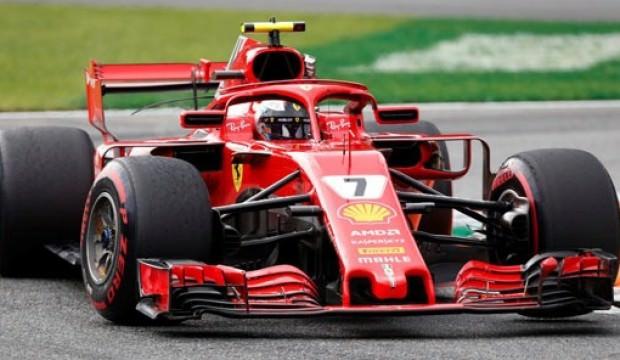 İtalya'da pole pozisyonu Raikkonen'in
