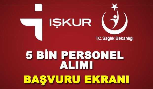 Sağlık Bakanlığı 5 bin personel alımı için son gün! Peki şartlar neler?