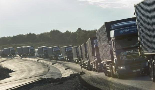 AHL'den çıkan 20 TIR Yeni Havalimanına ulaştı