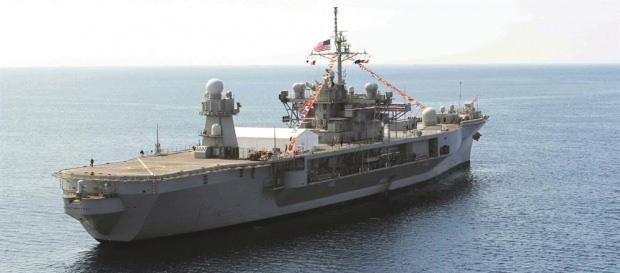 Amerika, 6. Filoânun Komuta Kontrol Gemisi USS Mount Witneyâi Selanikâteki fuara katÄ±lÄ±m bahanesiyle bÃ¶lgeye intikal ettiriyor