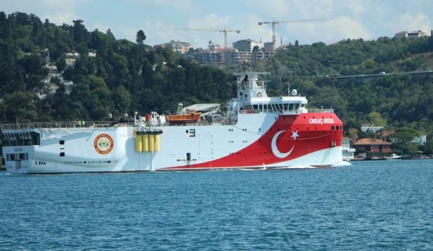 Oruç Reis Boğaz'da...