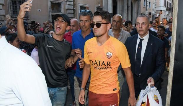 Roma'da Cengiz Ünder izdihamı