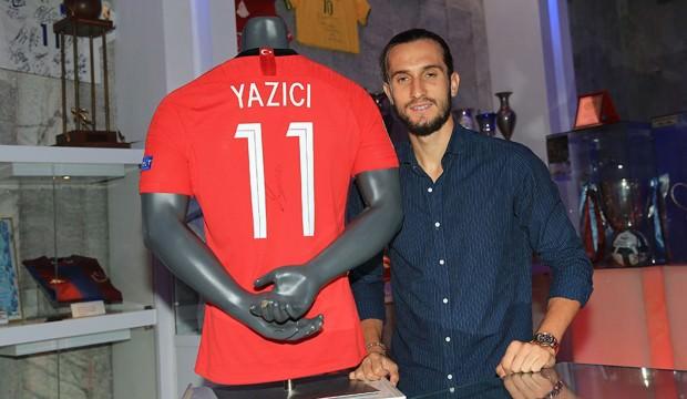 Yusuf Yazıcı'nın forması müzeye konuldu