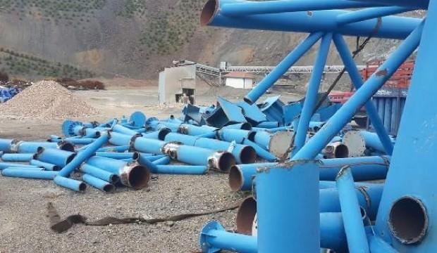 Kestiği hurda demirleri sonu oldu