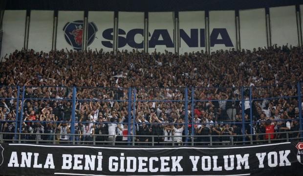 Beşiktaş taraftarından F.Bahçe'ye teşekkür