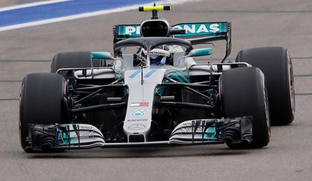 Rusya'da ilk sıra Valtteri Bottas'ın