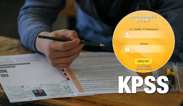07 Ekim KPSS ortaöğretim lise soru ve cevap kitapçıkları!