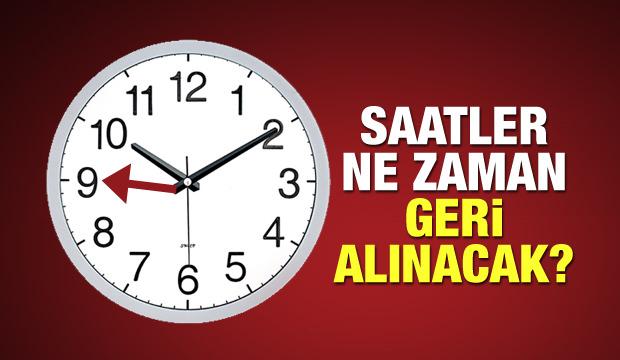 Saatler geri alındı mı? 2018 kış saatine ne zaman geçilecek? Son durum!