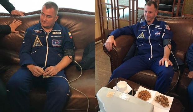 Rus ve Amerikalı astronotlar kurtarıldı. Sağlık durumları iyi