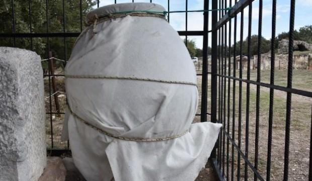 1500 yıllık küp bulundu! Bakın içinden neler çıktı