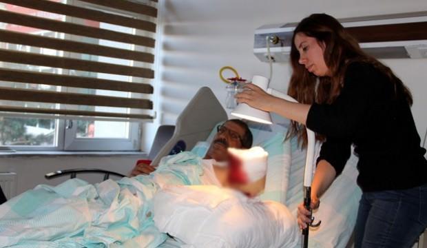 Kış hazırlığı parmaklarından etti
