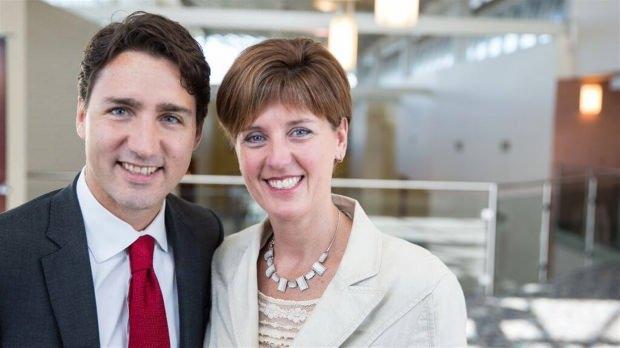 Justin Trudeau ile Marie-Claude Bibeau...