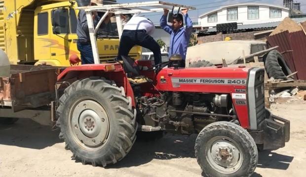Traktörünü çalan hırsıza böyle seslendi