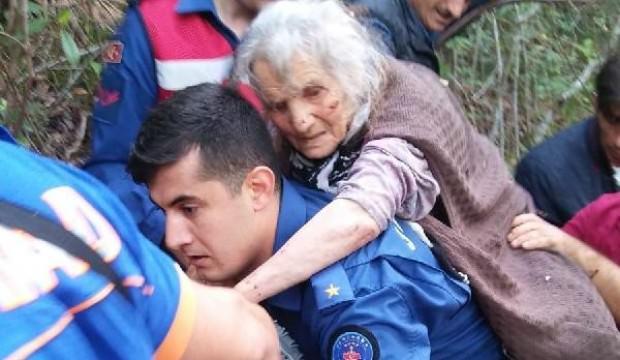 Kayıp Ayşe nine bu halde bulundu
