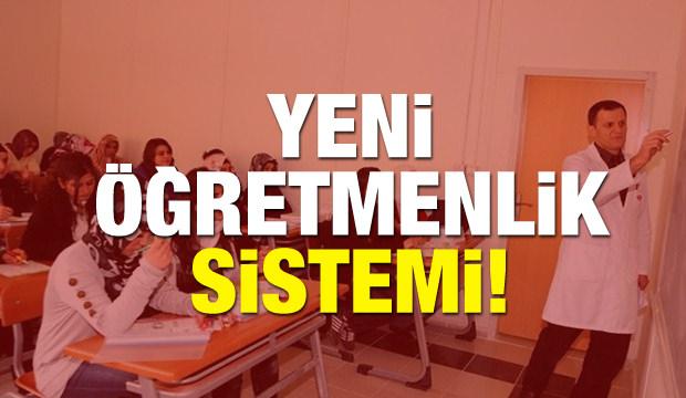 Öğretmen olmak için yeni sistem nasıl olacak? Öğretmenlik için şartlar...