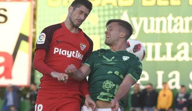 Sevilla, üçüncü lig ekibini yenemedi