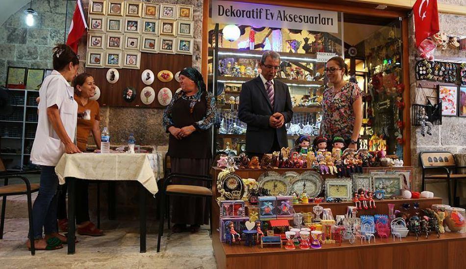 Tarihi külliyede ticaret kadınlara emanet Tarihi külliyede ticaret kadınlara emanet