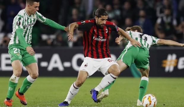 Betis kaçtı, Milan yakaladı