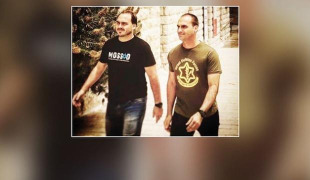 Tropikal Trump'ın iki oğlu bakın kimin uşağı çıktı