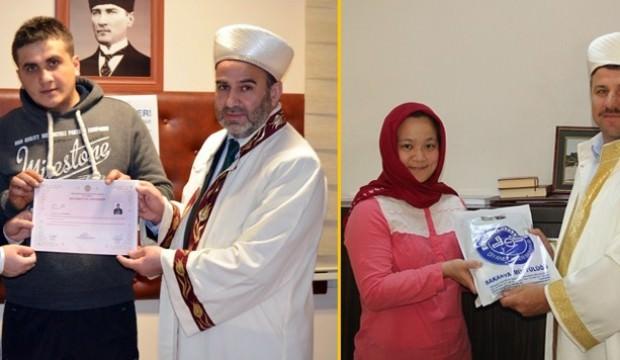 Sakarya’da 4 kişi Müslüman oldu