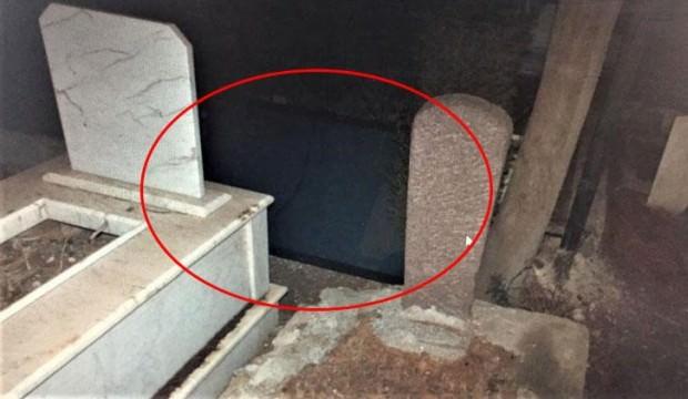 Pes dedirten olay! Mezarlıkta buldular